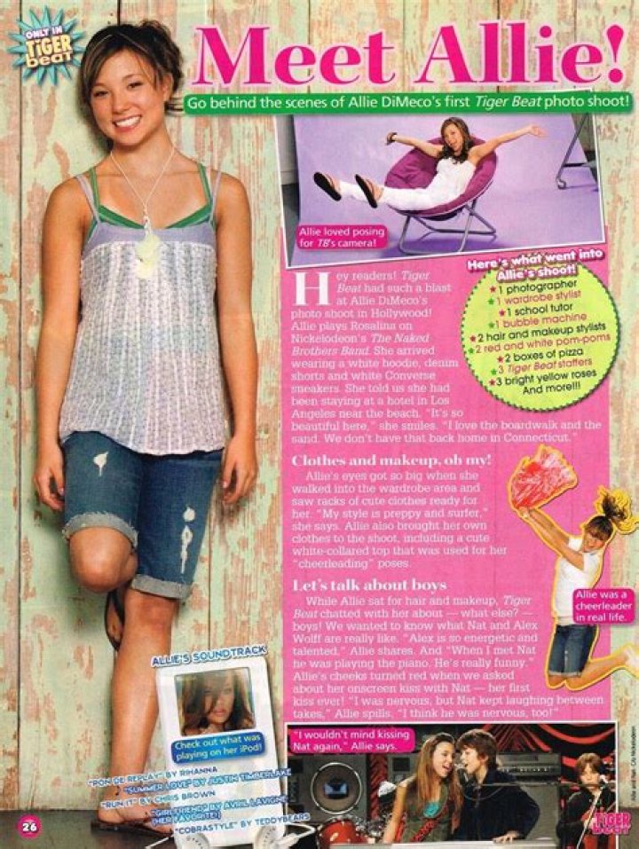 Allie DiMeco – Celebsgraphy