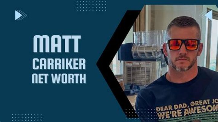Matt Carriker Net Worth and Earnings